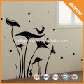Artistic water lily Eco-Friendly removable reusable wall sticker